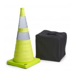 Mutual Industries 17712 Lime Collapsible Traffic Cone