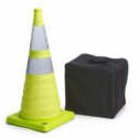 Mutual Industries 17712-1-18 Lime Collapsible Traffic Cone