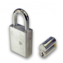 GMS P1754KW Standard Padlock, 1-1/3" Wide Body,5 Pin Drilled 6