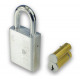 GMS ICP17 Small Formate IC Padlock, 1-3/4" Wide, Less Cylinder
