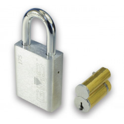 GMS ICP17 Small Formate IC Padlock, 1-3/4" Wide, Less Cylinder