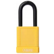 Abus 74/40 Aluminum Safety Padlock Stopout, Keyed Different