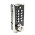 Zephyr 6500 Professional Series Push Button Mechanical Lock, Finish- Satin Nickel