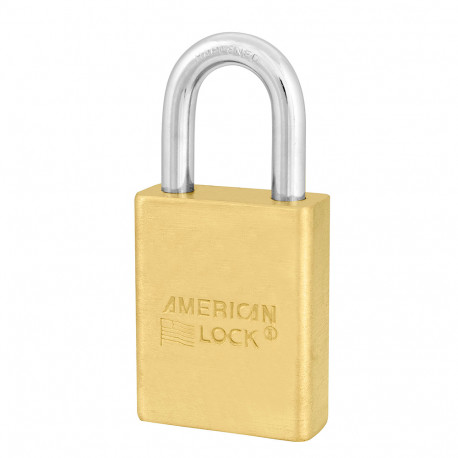 American Lock A3560 CN NR WO64 LZ4 A356 Small Format Interchangeable Core Padlock - 1-3/4" Solid Brass