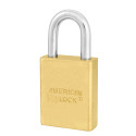 American Lock A3561 WO6 LZ1 A356 Small Format Interchangeable Core Padlock - 1-3/4" Solid Brass