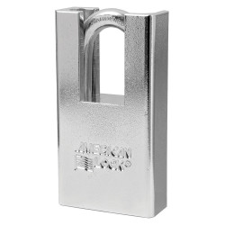A5300D American Lock Rekeyable Shrouded Solid Steel Padlock 1-3/4" (44mm) (Commercial Carding)