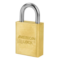 American Lock A653 Solid Brass Rekeyable Padlock