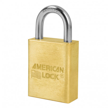 American Lock A6530 N KA1KEY LZ3 A653 Solid Brass Rekeyable Padlock