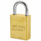 American Lock A41 N KAMK CN NR1KEY A40 Solid Brass Non-Rekeyable Padlock