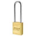 American Lock A42 N KD1KEY LZ5 A42 Solid Brass Non-Rekeyable Padlock 3" (75mm)