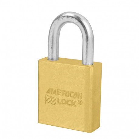 American Lock A20 N MK3KEY LZ6 A20 Solid Brass Non-Rekeyable Padlock