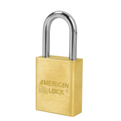 American Lock A5531 Solid Brass Rekeyable Padlock 1-1/2" (38mm)