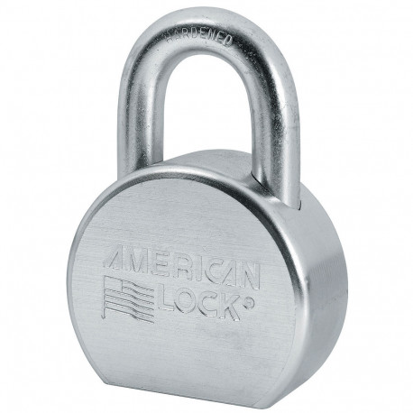 American Lock A702 KD3KEY A702 Solid Steel Rekeyable Padlock 2-1/2" (63mm)