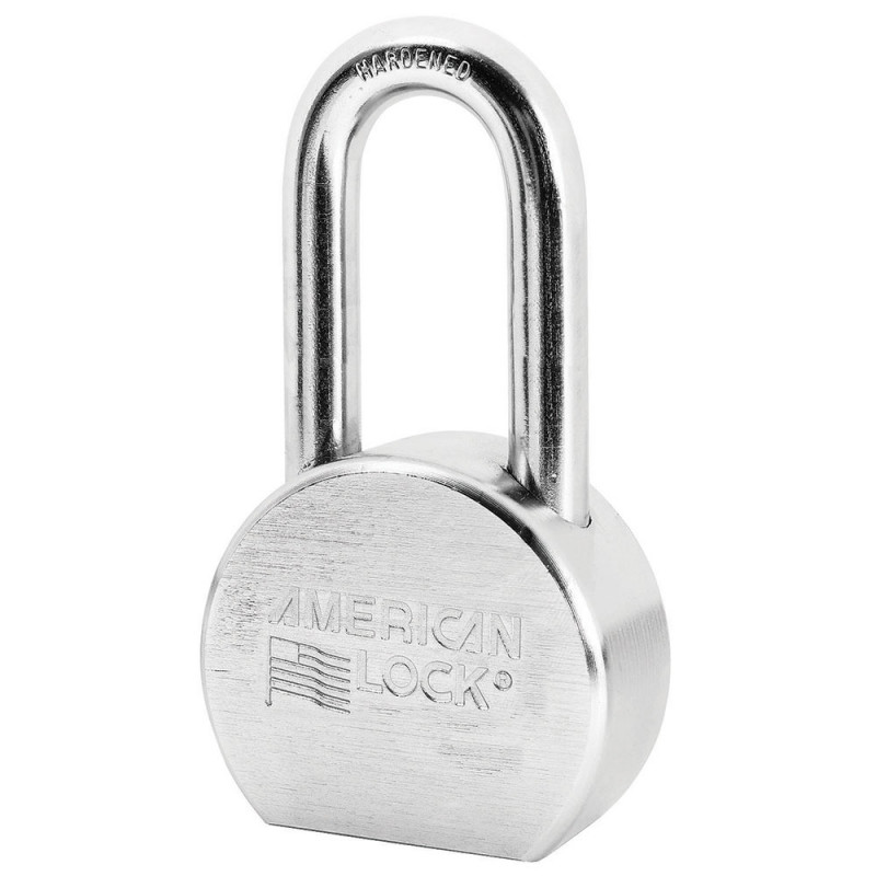 American Lock A701 Solid Steel Rekeyable Padlock 2-1/2