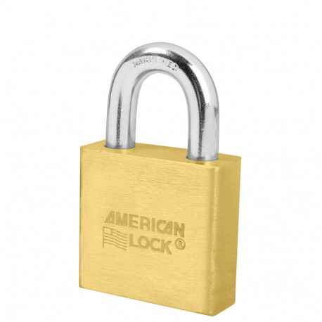 American Lock A55703KEY LZ3 A557 Solid Brass Rekeyable Padlock