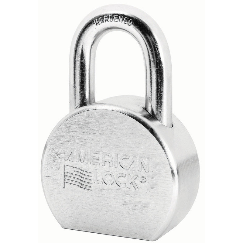 American Lock A700 Solid Steel Rekeyable Padlock 2-1/2