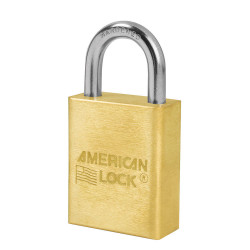 American Lock A5530 Solid Brass Rekeyable Padlock 1-1/2" (38mm)