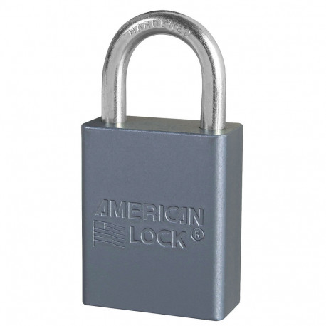 American Lock A30 N KA CN1KEY LZ5 A30 Non-Rekeyable Solid Aluminum Padlock