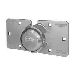 American Lock A800LHC High Security Hasp with Solid Steel Padlock 2-7/8" (72mm)