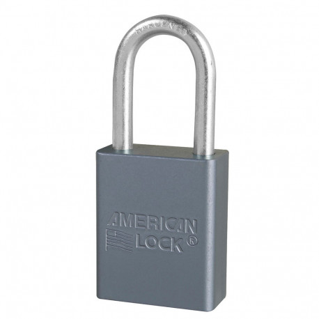 American Lock A31 N KD CN1KEY LZ1 A31 Non-Rekeyable Solid Aluminum Padlock
