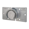 American Lock A801LHC High Security Hasp with Solid Steel Padlock 2-7/8" (72mm)