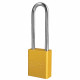 American Lock A1107 Safety Lockout Padlock 1-1/2"(38mm) Rekeyable Rectangular Padlock