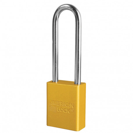 American Lock A1167 N KAMK NR GRN LZ3 A1167 Safety Lockout Padlock 1-1/2"(38mm) Rekeyable Rectangular Padlock