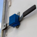 Paclock TL81A Hidden Shackle Aluminum Trailer Door Lock, Standard Rekeyable Series
