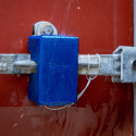  KiK-TL82A GMKA Hidden Shackle Aluminum Container Door Lock, Standard Rekeyable Series