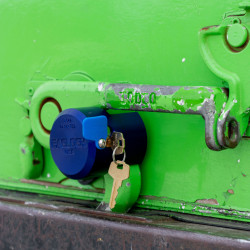 Paclock TL84A Aluminium Roll-UP Door Lock, Mounted Hidden Shackle