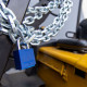 Paclock 13mm thick Zinc Plated Steel Square Chain