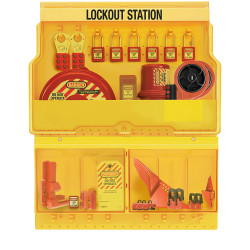 Master Lock S1900VE410PRE Deluxe Lockout Station