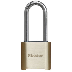 Master Lock 975LH Set Your Own Combination Lock, 2-1/4" Shackle