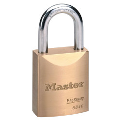 Master Lock 6840D ProSeries Solid Brass Padlock