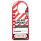 Master Lock 427 Labeled Snap-on Safety Lockout Hasp