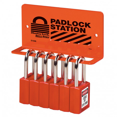 Master Lock S1506 Heavy Duty Padlock Rack