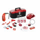 Master Lock 1457VE410KA - Portable Personal Lockout Kit with Plastic Locks - Valve AND Electrical with Grip Tight Devices