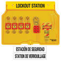 Master Lock 1482BP410 Padlock Station