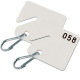 Lucky Line 25999 Square Slot Cabinet Tag