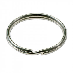 Lucky Line 783/790 Nickel-Plated Tempered Steel Split Key Rings