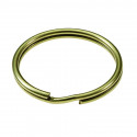 Lucky Line 80300 Solid Brass Split Key Ring