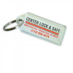 Lucky Line 951 Custom Imprinted Key Tag With Tang Ring