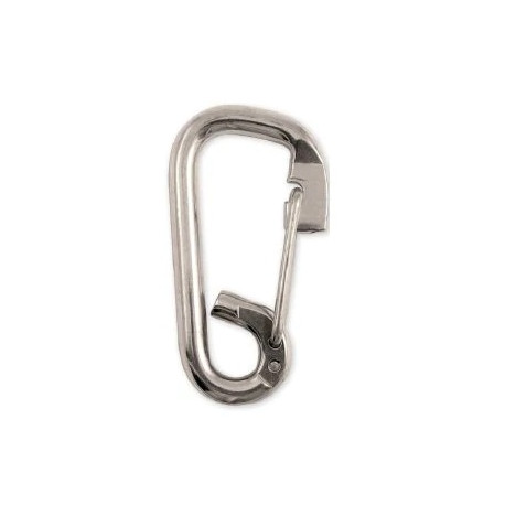 Lucky Line A55 Stainless Loop Spring Snaps, Wire Gate