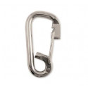 Lucky Line A558 Stainless Loop Spring Snaps, Wire Gate