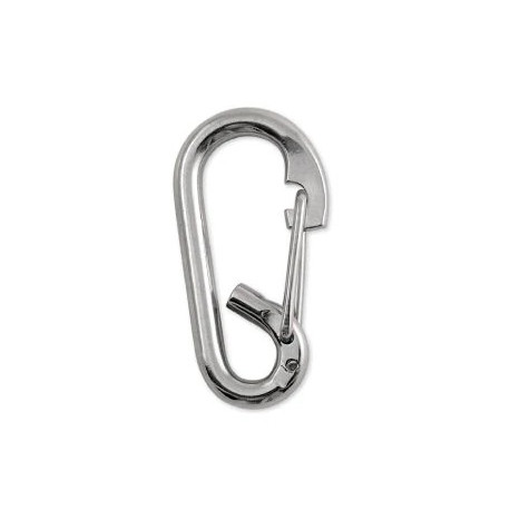 Lucky Line A563/A565 Oval Stainless Loop Spring Snaps, Wire Gate