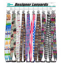 Lucky Line C200D Lanyard Display For Pegboard Or Slatwall