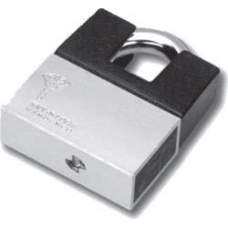 MUL-T-Lock C13PSP 10 C-Series Pop Shackle Padlock Key Retaining w/ Protector, Keyway -Classic Pro, Shackle Thickness - 1/2"