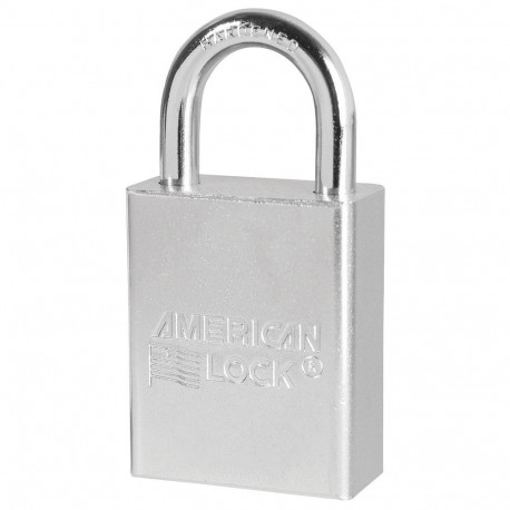 American Lock A5100D Solid Steel Padlock, 1" Shackle, Commercial Carded