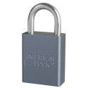 American Lock A30D Solid Aluminium Padlock, 1" Shackle, Commercial Carded