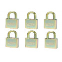 American P11246 Rekeyable Solid Steel Government Padlock, Boxed Sets